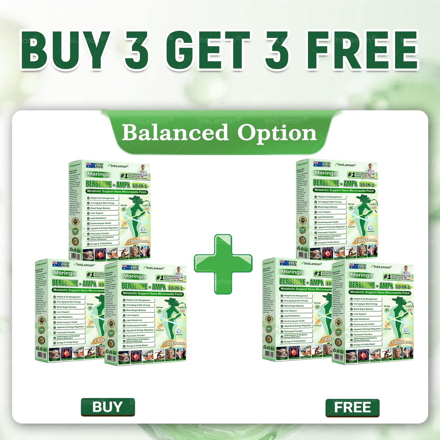 💜𝐈𝐧𝐬𝐋𝐞𝐦𝐨𝐧® 𝗠𝗼𝗿𝗶𝗻𝗴𝗮 × 𝗕𝗲𝗿𝗯𝗲𝗿𝗶𝗻𝗲 × 𝗔𝗠𝗣𝗞 𝟭𝟬-𝗶𝗻-𝟭 𝗠𝗲𝘁𝗮𝗯𝗼𝗹𝗶𝗰 𝗦𝘂𝗽𝗽𝗼𝗿𝘁 𝗡𝗮𝗻𝗼 𝗠𝗶𝗰𝗿𝗼𝗻𝗲𝗲𝗱𝗹𝗲 𝗣𝗮𝘁𝗰𝗵 (𝐉𝐮𝐬𝐭 𝐨𝐧𝐜𝐞 𝐚 𝐝𝐚𝐲, 𝐯𝐢𝐬𝐢𝐛𝐥𝐞 𝐜𝐡𝐚𝐧𝐠𝐞𝐬 𝐢𝐧 𝟕 𝐝𝐚𝐲𝐬） ✅ 𝐅𝐨𝐫 𝐨𝐛𝐞𝐬𝐢𝐭𝐲, 🅛🅞🅞🅢🅔 🅢🅚🅘🅝,𝐝𝐢𝐚𝐛𝐞𝐭𝐞𝐬, 𝐬𝐥𝐞𝐞𝐩 𝐚𝐩𝐧𝐞𝐚, 𝐣𝐨𝐢𝐧𝐭 𝐢𝐬𝐬𝐮𝐞𝐬, 𝐚𝐧𝐝 𝐦𝐨𝐫𝐞🌟