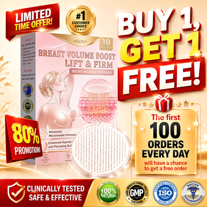 HISKIN® BREAST ENHANCEMENT  LIFT & FIRM MICRONEEDLE PATCHES
