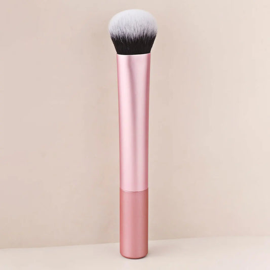 1pc Foundation Brush,Cheek Makeup Brush, Face Brush For Blush, Bronzer, & Highlighter, Makeup Brush For Loose Or Pressed Powder